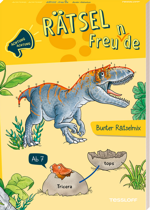 Achtung Achtung R&auml;tselfreu(n)de. Bunter R&auml;tselmix