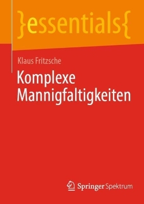 Komplexe Mannigfaltigkeiten - Klaus Fritzsche