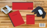 Schreibtisch-Set 2025, m. 1 Kalender, m. 1 Beilage, m. 1 Beilage, 3 Teile - 