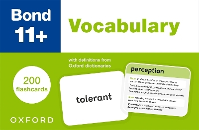 Bond 11+: Bond 11+ Vocabulary Flashcards: 200 flashcards ready for the 2025 exams (for GL Assessment & other 11 plus exams)