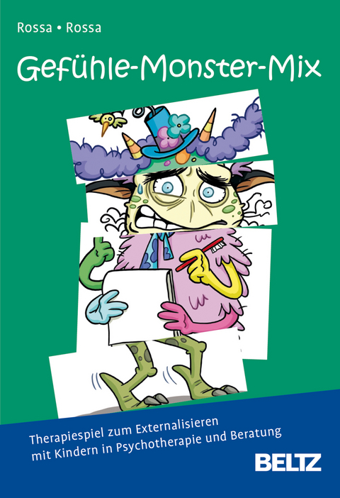Gef&uuml;hle-Monster-Mix zum Externalisieren mit Kindern - Robert Rossa, Julia Rossa