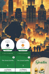 The Great Gatsby / Der gro&szlig;e Gatsby - 2 Teile (2 B&uuml;cher + 2 MP3-Audio-CD + exklusive Extras) - Frank-Lesemethode - F. Scott Fitzgerald