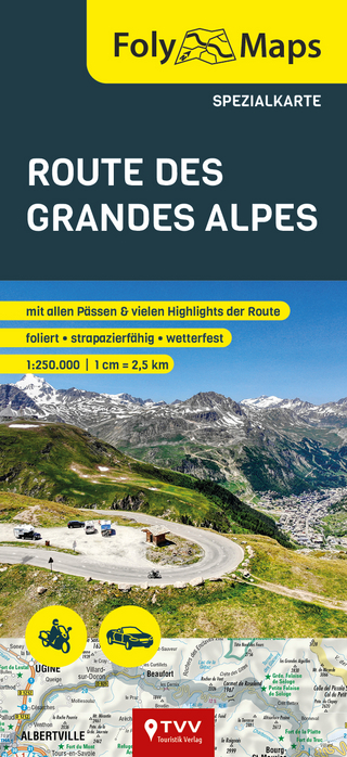 FolyMaps Route des Grandes Alpes Spezialkarte