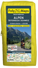 FolyMaps Motorradkarten Alpen &Ouml;sterreich Schweiz