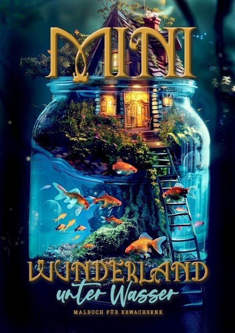 Mini Wunderland unter Wasser Malbuch f&uuml;r Erwachsene - Monsoon Publishing