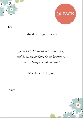 Baptism card 2024 -  SPCK