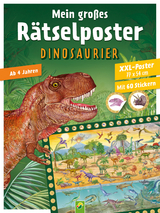 Mein gro&szlig;es R&auml;tselposter Dinosaurier - Svenja Dieken