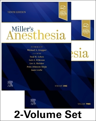 Miller's Anesthesia, 2-Volume Set - 