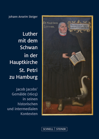 Luther mit dem Schwan in der Hauptkirche St. Petri zu Hamburg