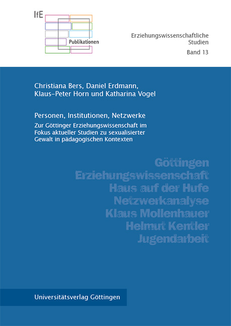 Personen, Institutionen, Netzwerke - Christiana Bers, Daniel Erdmann, Klaus-Peter Horn, Katharina Vogel