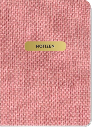 Notizheft Blumenglück Rosa