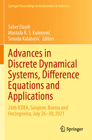 Advances in Discrete Dynamical Systems, Difference Equations and Applications