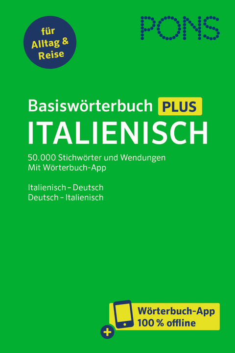 PONS Basisw&ouml;rterbuch Plus Italienisch