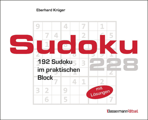 Sudokublock 228 - Eberhard Kr&uuml;ger