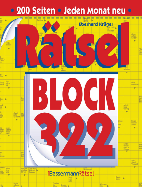 R&auml;tselblock 322 - Eberhard Kr&uuml;ger