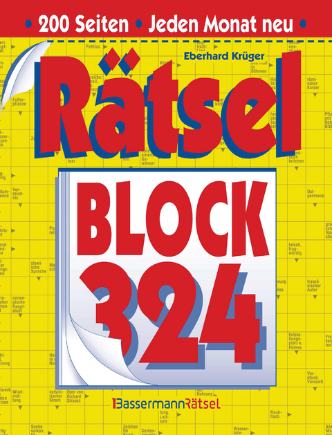 R&auml;tselblock 324 (5 Exemplare &agrave; 2,99 &euro;) - Eberhard Kr&uuml;ger