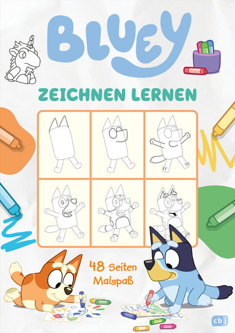 BLUEY &ndash; Zeichnen lernen