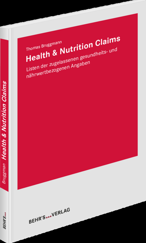 Health & Nutrition Claims - Thomas Bruggmann