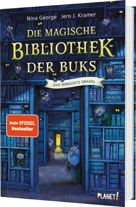 Die magische Bibliothek der Buks 1: Das Verr&uuml;ckte Orakel - Nina George, Jens J. Kramer