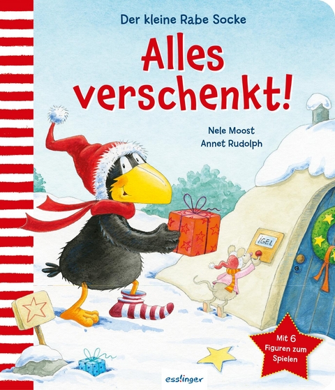 Der kleine Rabe Socke: Alles verschenkt! Mit Spielfiguren - Nele Moost