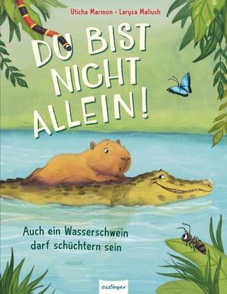Du bist nicht allein! Auch ein Wasserschwein darf schüchtern sein