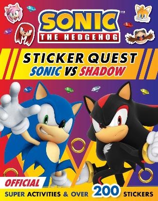 Sonic the Hedgehog Sticker Quest: Sonic vs Shadow -  Sonic The Hedgehog