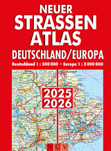 Neuer Stra&szlig;enatlas Deutschland/Europa 2025/2026