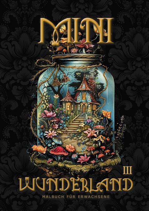 Mini Wunderland Malbuch f&uuml;r Erwachsene 3 - Monsoon Publishing, Musterst&uuml;ck Grafik