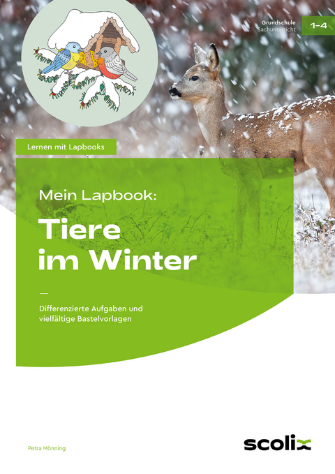 Mein Lapbook: Tiere im Winter - Petra M&ouml;nning