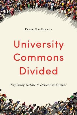 University Commons Divided - Peter MacKinnon
