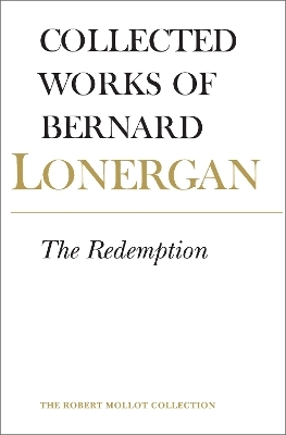 The Redemption - Bernard Lonergan