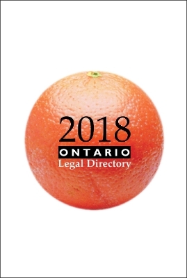 Ontario Legal Directory 2018 - 