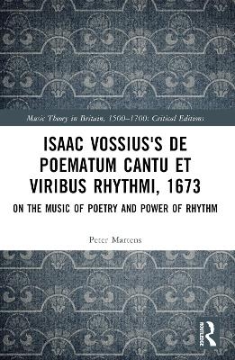 Isaac Vossius's De poematum cantu et viribus rhythmi, 1673