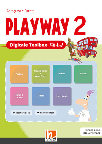 Playway 2 (Lehrplan 2023) | Digitale Toolbox Einzellizenz - Herbert Puchta, G&uuml;nter Gerngross