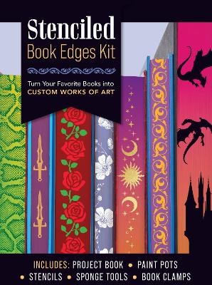 Stenciled Book Edges Kit -  Editors of Chartwell Books