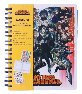 My Hero Academia: Class 1-A 12-Month Undated Planner -  Insights