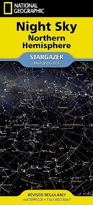 National Geographic Night Sky - Northern Hemisphere Map (Stargazer Folded) -  National Geographic Maps