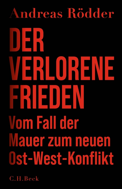 Der verlorene Frieden - Andreas R&ouml;dder