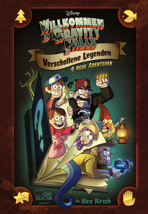 Willkommen in Gravity Falls - Verschollene Legenden -  DISNEY, Alex Hirsch