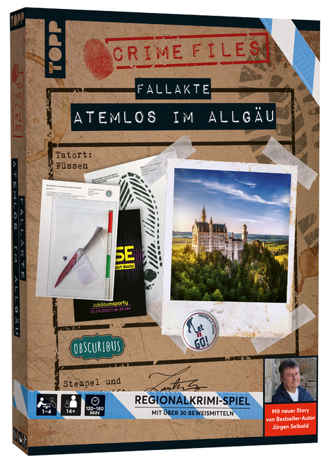 Crime Files &ndash; Fallakte: Atemlos im Allg&auml;u - J&uuml;rgen Seibold,  R&auml;tselraum Ruhrpott