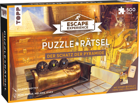 Escape Experience – Puzzle-Rätsel – Der Schatz der Pyramide - Mélanie Vives, Rémi Prieur