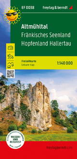 Altm&uuml;hltal, Freizeitkarte 1:140.000, freytag & berndt