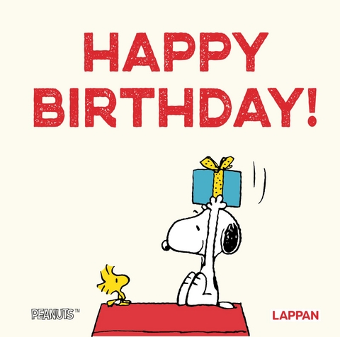 Peanuts Geschenkbuch: Happy Birthday! - Charles M. Schulz