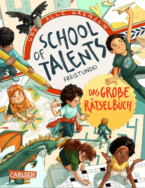 School of Talents: Freistunde - Das große Rätselbuch - Silke Schellhammer, Victoria Hahn