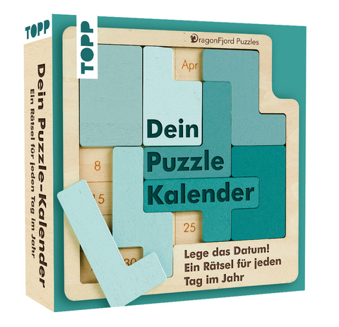 Dein Puzzle-Kalender. Lege das Datum &ndash; ein R&auml;tsel f&uuml;r jeden Tag im Jahr - Mike Naylor, Gerd &Aring;sta Bones