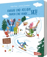 Kakadu und Kolibri fahren eine Runde ... Ski! - Katja Frixe