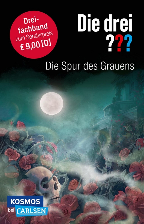 Die drei ???: Die Spur des Grauens. Dreifachband (Enth&auml;lt die B&auml;nde: Im Haus des Henkers, Die Villa der Toten, Die fl&uuml;sternden Puppen) - Marco Sonnleitner, Andr&eacute; Marx, Andr&eacute; Minninger