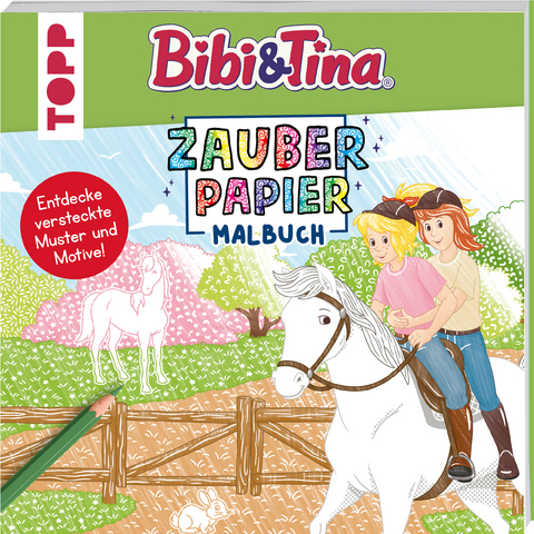 Zauberpapier Malbuch Bibi & Tina - Natascha Pitz