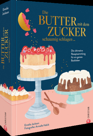 Die Butter mit dem Zucker schaumig schlagen ...