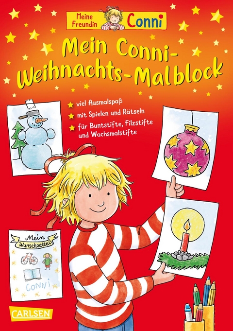 Mein Conni Weihnachts-Malblock - Hanna S&ouml;rensen